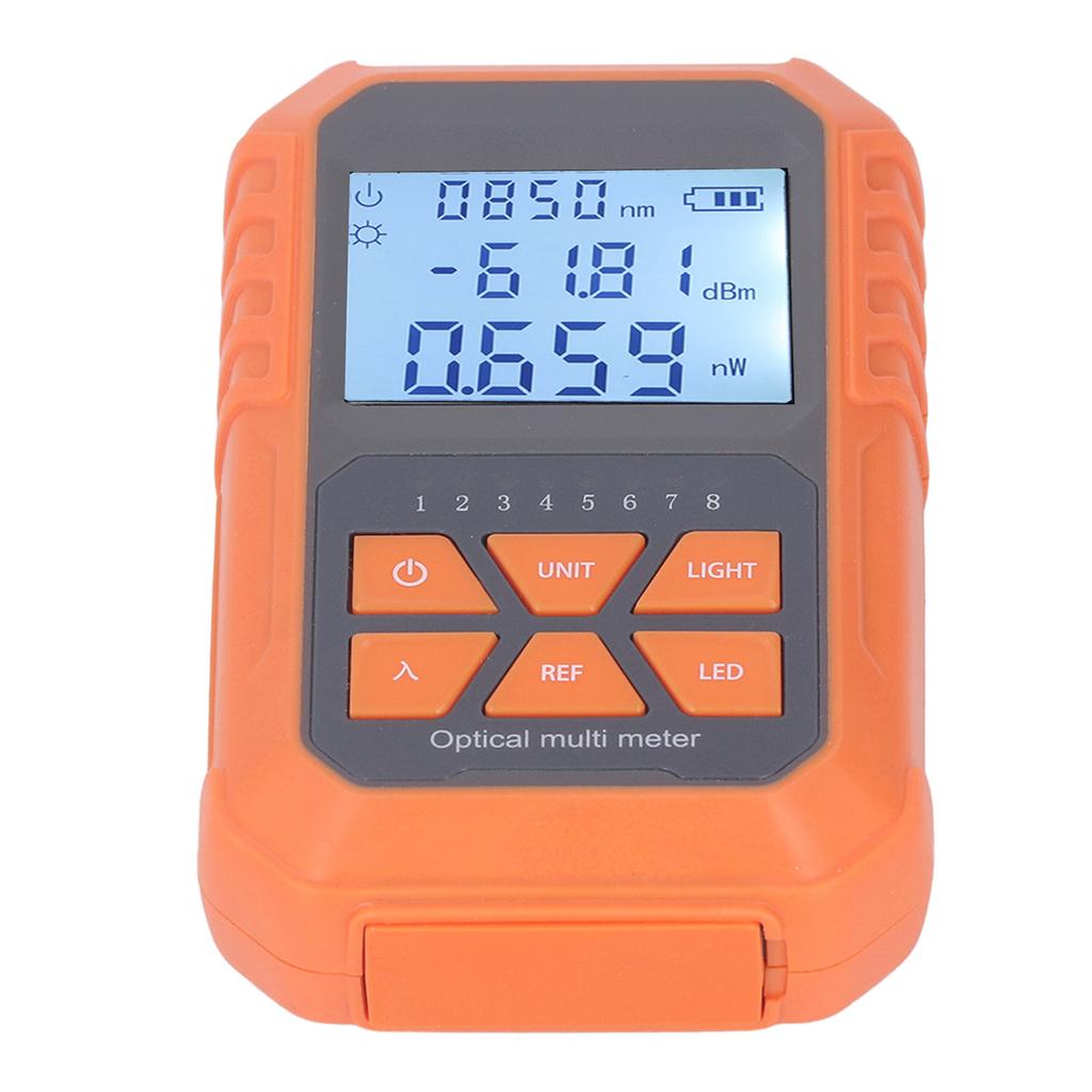 5KM Visual Fault Locator Optical Power Meter Handheld VFL Fiber Optic Cable Tester ?70?6dbm