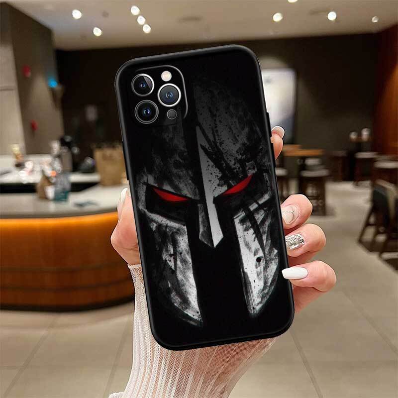 Spartan Warrior Shockproof Phone Case for iPhone 6 6s 7 8 11 12 13 14 15 16 17 16E XS Pro Max XR X SE Air
