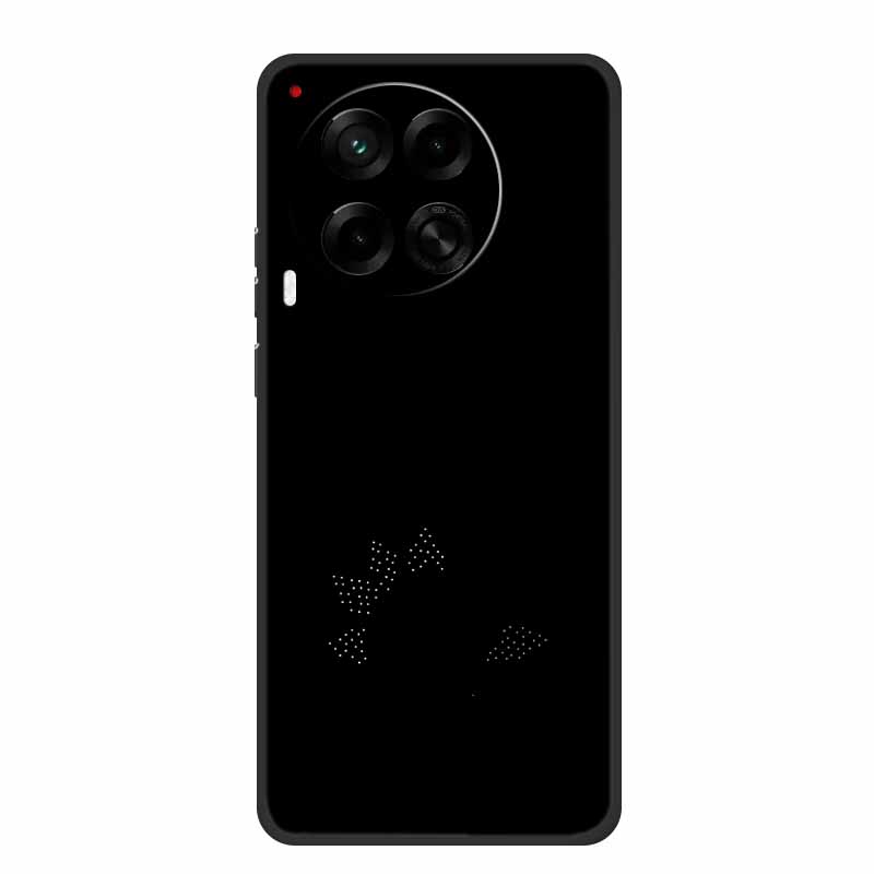 

Черный силиконовый чехол для Tecno Camon 30 Premier Pro Чехол Мультяшный кот Мягкая задняя крышка Чехол для телефона Tecno Camon 30 S 30S Pro Camon 30 Premier