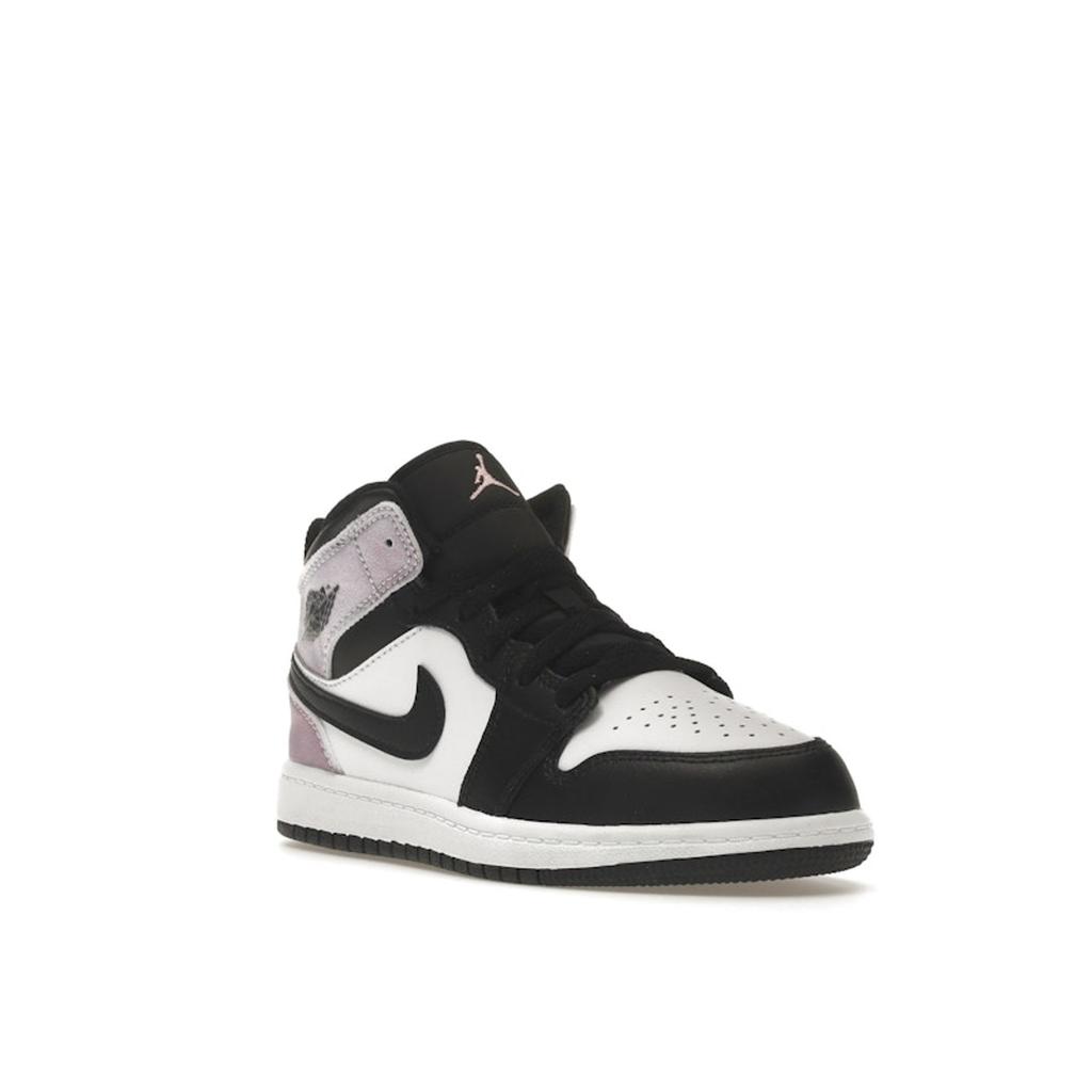 Air Jordan 1 Mid SE PS Zen Master Dětské tenisky Bílá Černá Ametystová vlna DM6215-001