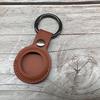 High Quality Metal Case For Apple Airtags Protective Cover For Apple Locator Tracker Anti-Scratch Device With Leather Keychain