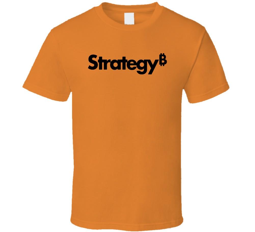Strategy Bitcoin Treasury T Shirt Mens Womens Tees Top S