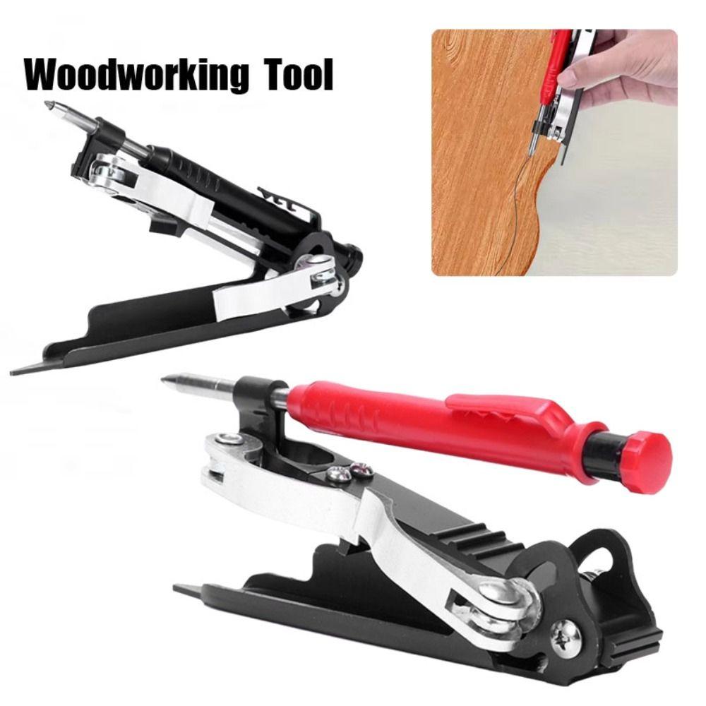 Aluminium Alloy Scribing Ruler Adjustable Anti-Deformation Contour Gauge Deep Holes Precise Measurement Profile Scribing Tool