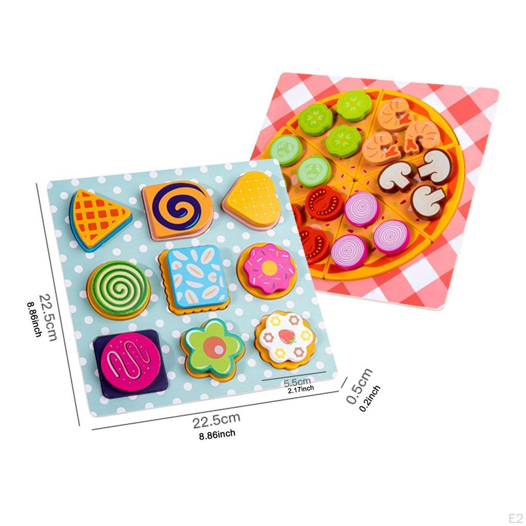 Kitchen Food Toy Pizza Set Learning Toy,Multicolor,Kitchen Accessories Role Play