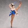 Versão B-style Chun-Li Bunny. Figura pintada em PVC e ABS em escala 1/4
