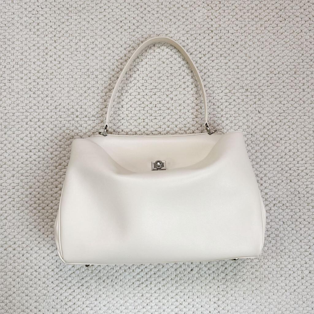 2025 New Style Real Leather Rodeo Bag Large Capacity Buckle Casual Messenger Single Shoulder Womens Bag