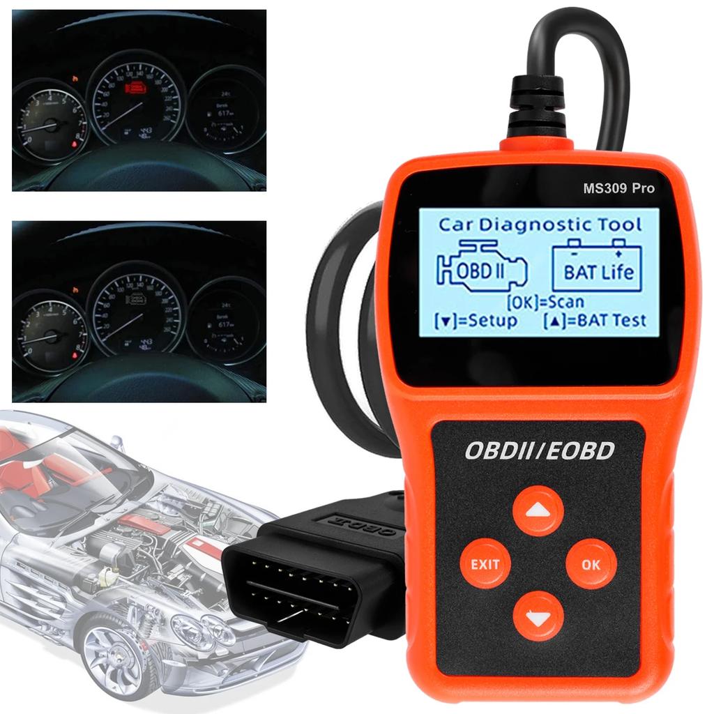 Auto Scanner Professional Engine Fault Code Reader Automotive Diagnostic Scan Tool Portable Car Engine Tester DIY Code Reader