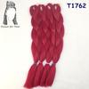 Große Menge auf Lager 24 Zoll 80g Weiche Seidige Synthetische Haarverlängerungen für Häkelzöpfe Haarherstellung Jumbo Braiding Synthetisch