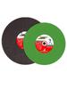 Ultra-Thin 350-400mm Great White Shark Cutting Disc for Metal & Stainless Steel - Genuine Large Grinding Wheel