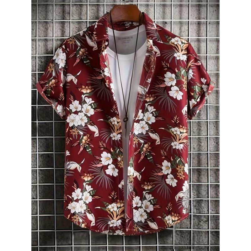 Men s Casual Fashion Shirts||Men s Printed Shirts M
