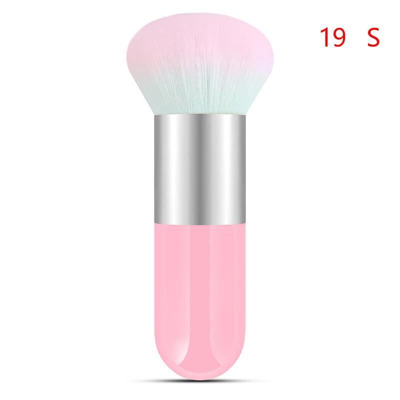 1Pcs Big Size Makeup Brushes Cream Foundation Powder Brush Soft Face Blush Brush Professional Large Cosmetics Make Up Tools