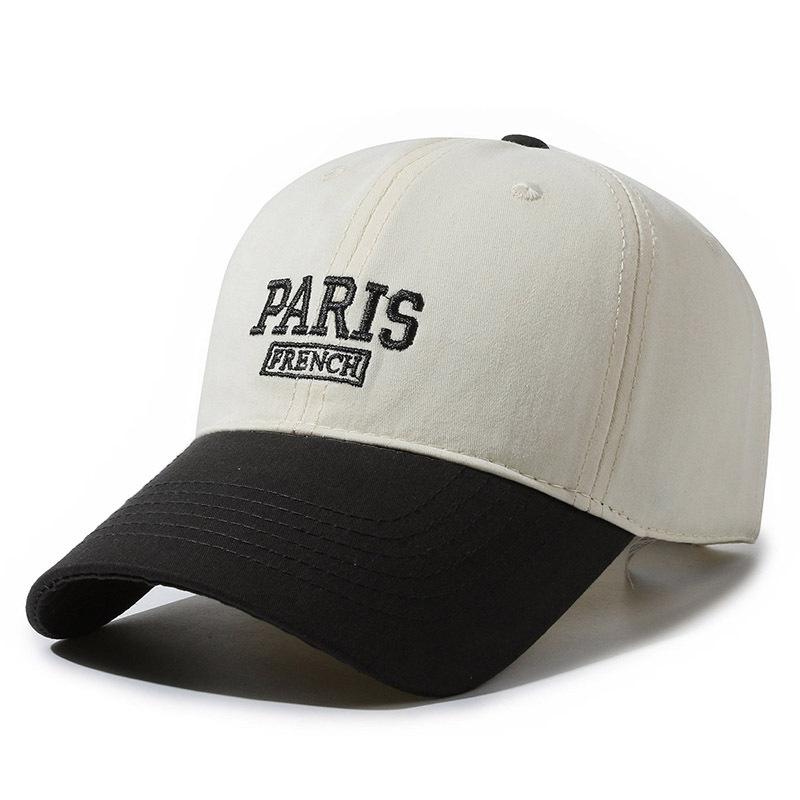 

Бейсбольная кепка контрастного цвета, женская весенне-осенняя кепка с вышивкой букв, летняя уличная мужская спортивная шляпа, солнцезащитная шляпа, панамская кепка с хвостиком серый