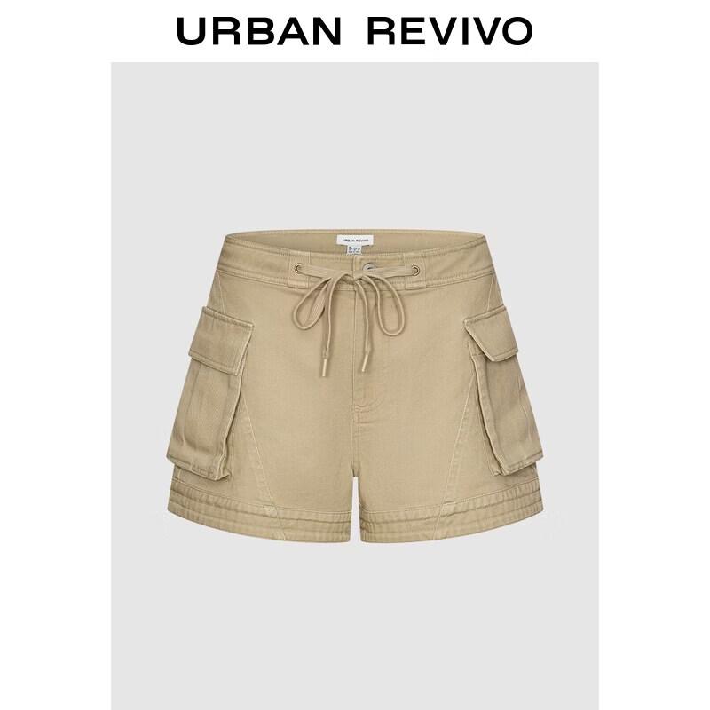 

UR 2026 Women s Drawstring Cargo Shorts L