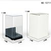Building Block Display Box Small Particles Suitable For Lego Minifigures Clear Desktop Dust Box Stackable Storage Square Box