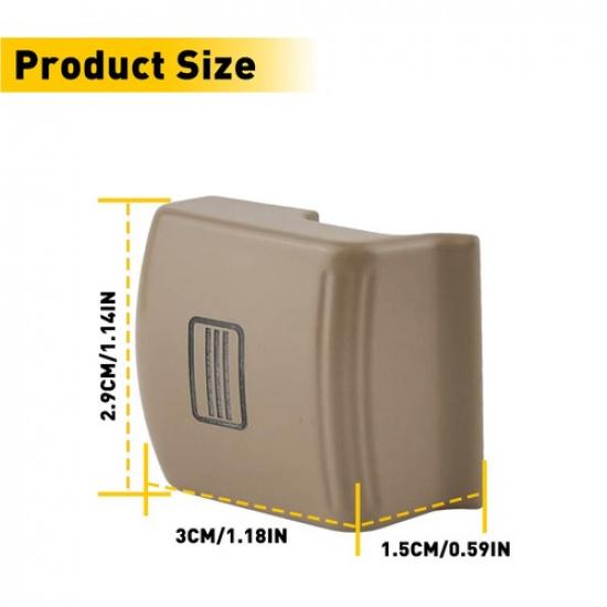 Window Sunroof Switch Button Cover Cap for C Mercedes Class W204 W212 W218 Beige