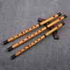 Jinchuan Bamboo Shinobue Flute, Japanese Traditional Musical Instrument, Handcrafted for Festivals and Musical Instruments (7 Holes, 7 Pieces)