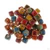 50 /Triangle Ceramic Porcelain Loose Beads DIY Bracelet Jewelry Material