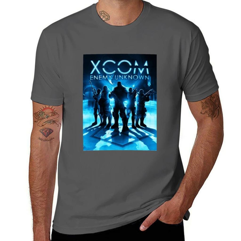 Xcom T-Shirt T-Shirt Unisex Einfache T-Shirts Mit Aufdrucken T-Shirt