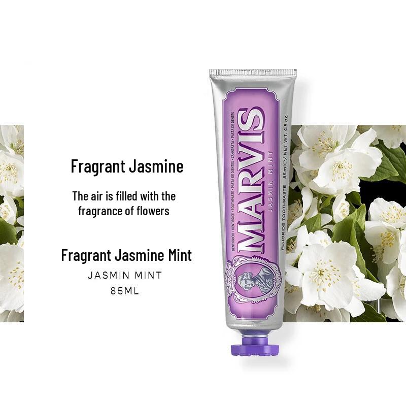Marvis Brightening & Jasmine Mint Toothpaste Duo