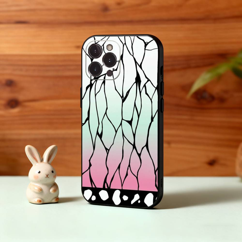 J-Japanese G-Geometric P-Patterns Phone Case For iPhone17 16 15 14 13 12 11 Pro Max Plus,5G Soft Black Case
