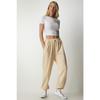 Damesvarte løse joggebukser Ap00158