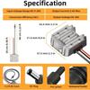 Power Adapter Converter 12V to 30V 3.5A Converter with Power Cable Step Up Module for Test Meter Tool Accessory