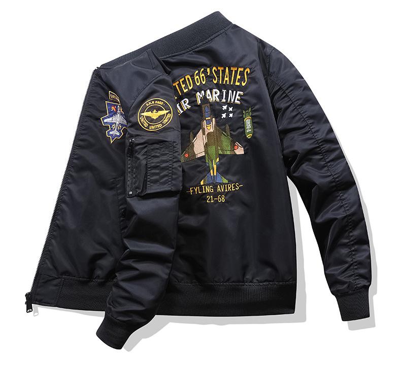 

Весна и осень Air Force Ma1 Pilot Jacket Мужская вышитая бейсбольная форменная куртка Tooling Jacket XXL