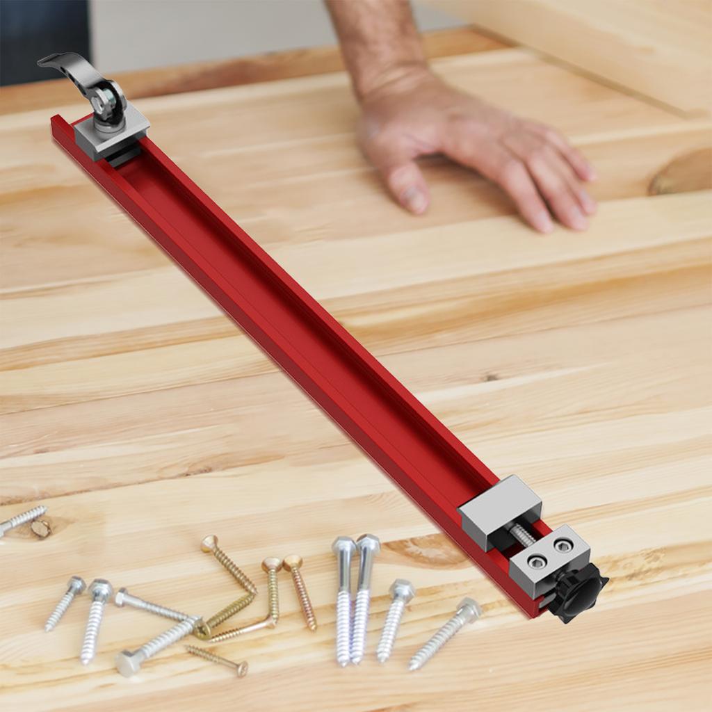 240/360mm Circular Saw Guide Rail Adjustable Cutting Machine Base Guide Rail 2-Way Reverse Buckle Circular Guide for Woodworking