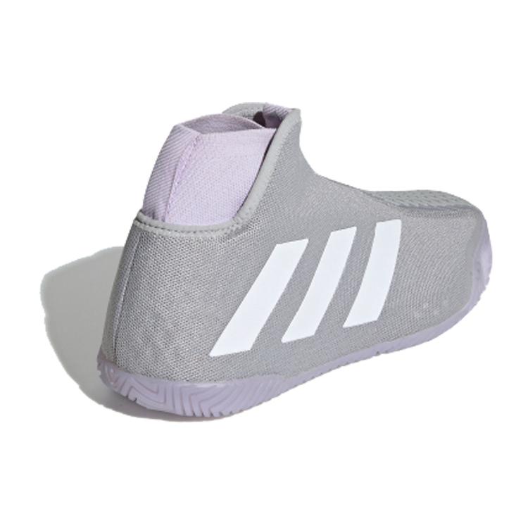 adidas Stycon Laceless Hard Court Grey Two Purple Tint Women's EF2696