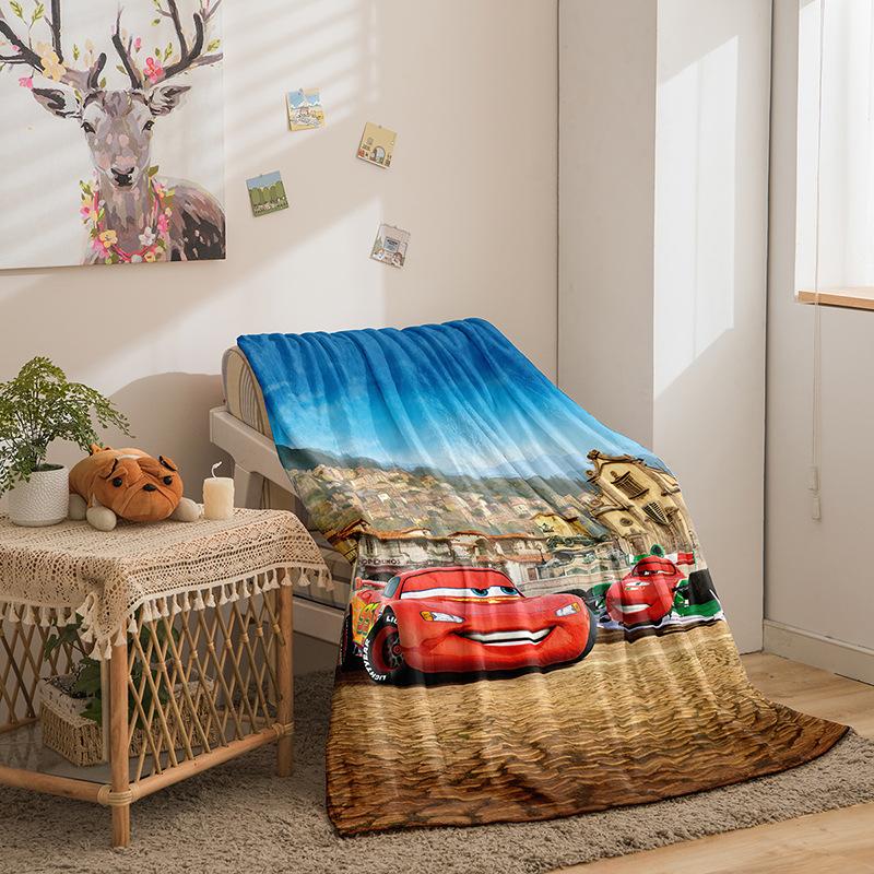 Cars Series Double-Sided Flannel 3D Digital Printing Blanket Blanket