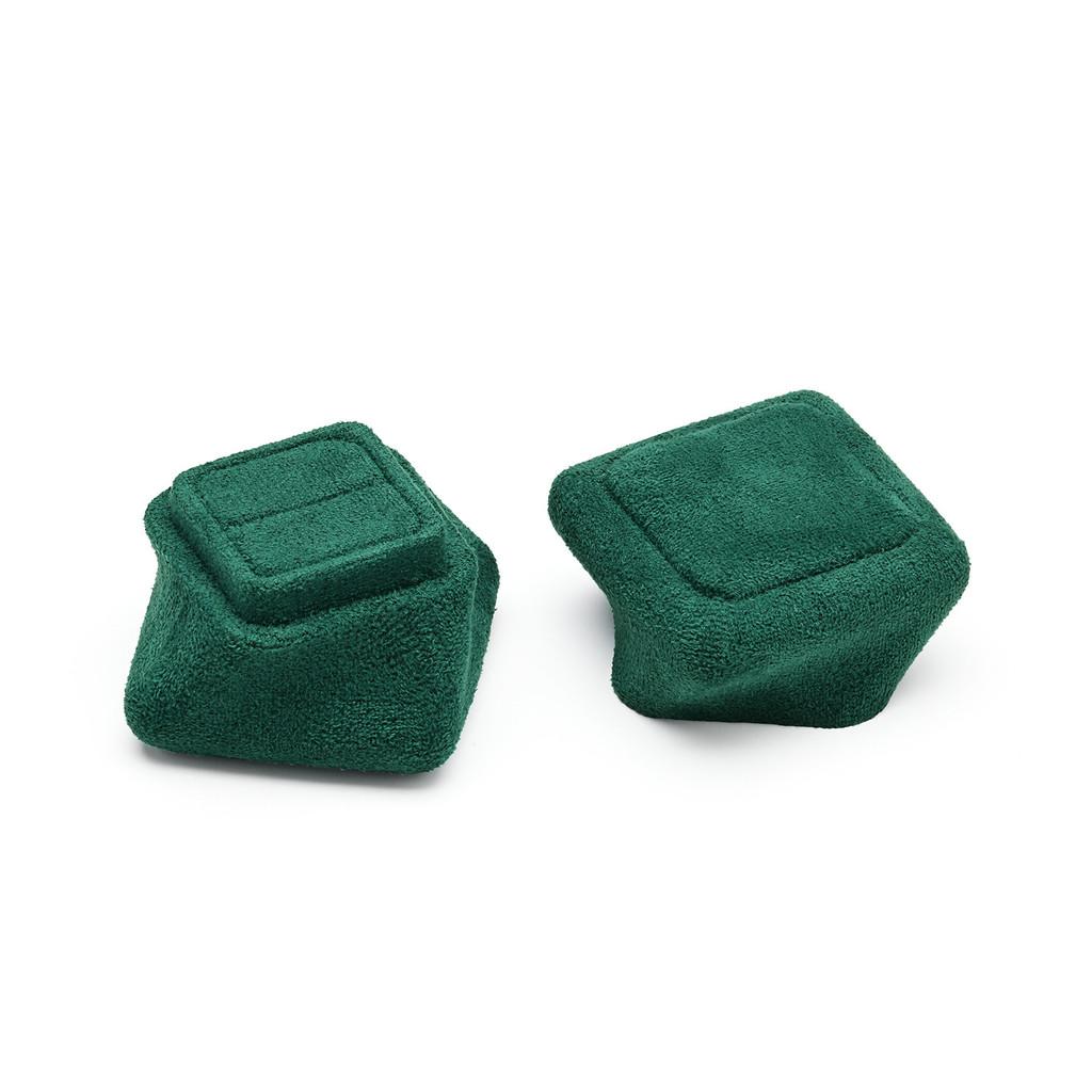 Luxury Jewelry Box With Velvet Interior For Rings And Earrings Storage