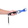 Portable Aluminium Alloy Fishing Grip   Fish Lip Grabber Tool with Weigh Msure Red