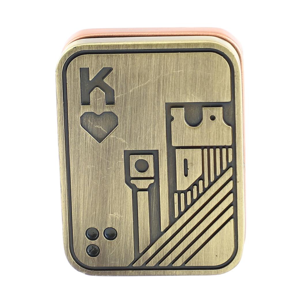 Push Card Slider Spielzeug Metall Fingerspitzen Push Slider Spielzeug für Erwachsene Büro Business