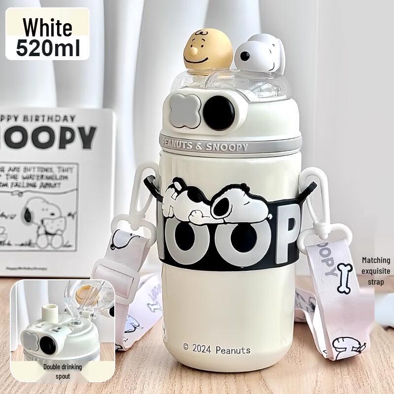 Snoopy Dual-Drink Insulated Bottle