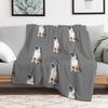 Calico Cat Throw Blanket Soft Sherpa Fleece Warm Blanket for Winter
