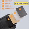 RAKSONIC Occhiali da Auto Facile Visiera Parasole per Auto Tasca Portaoggetti per Piccoli Oggetti Compatibile con Tutti i Veicoli Clip, Installazione, Tasca, Custodia,