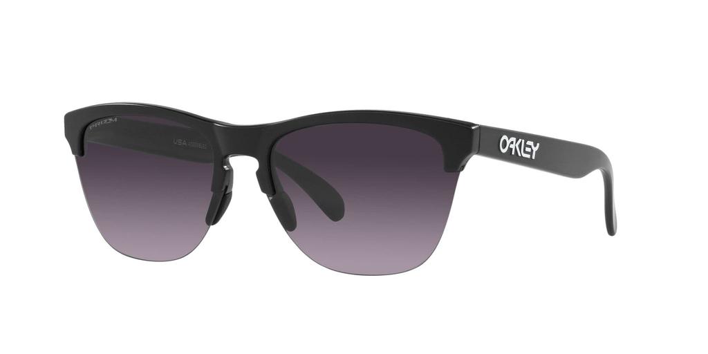 Oakley Sunglasses OO9374 Matte Gray Gradient Size 63 Black/Prism Lens,