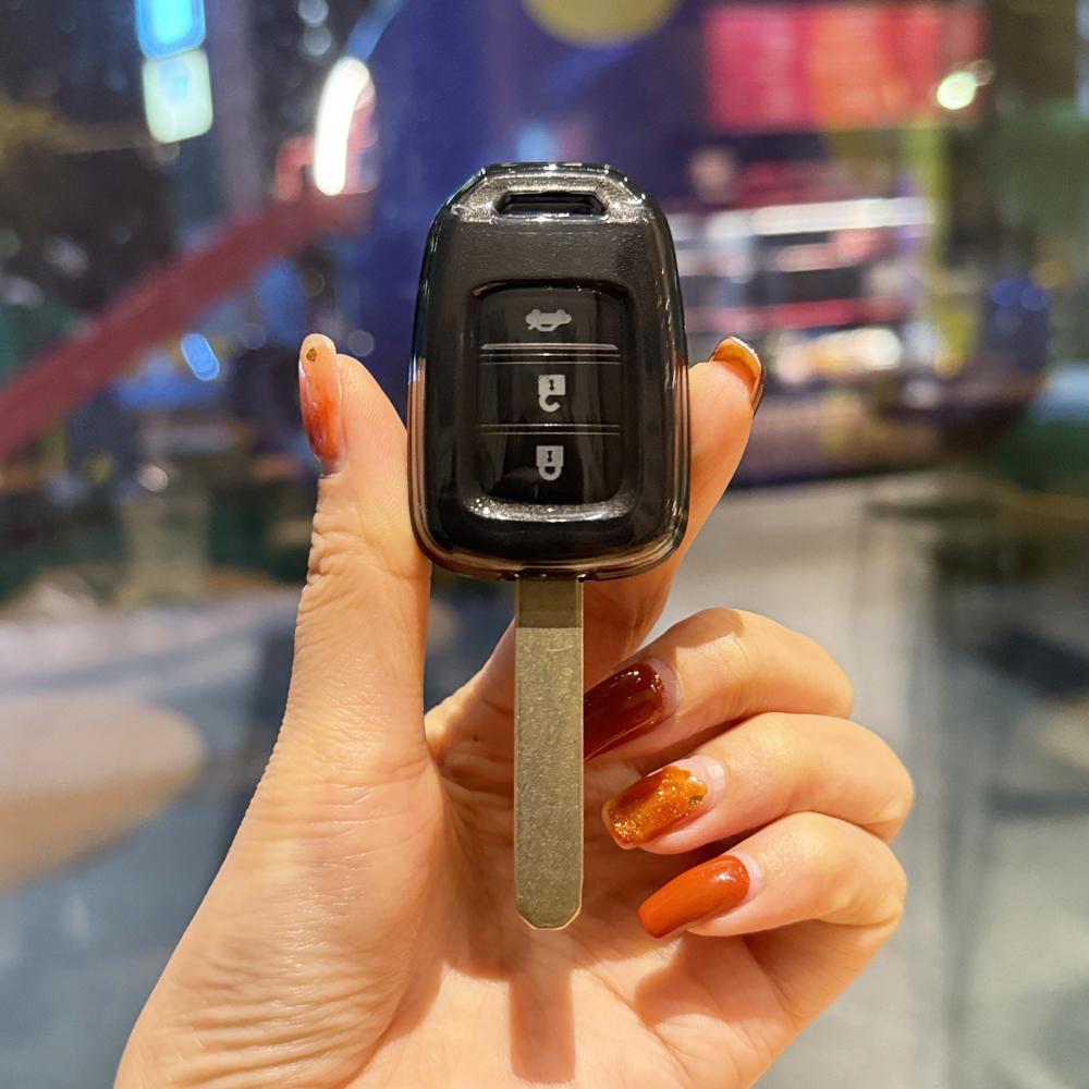 2 3 4 butoane TPU Husa pentru chei de masina Carcasa pentru Honda Accord 2016 2017 Civic 2018 2019 Accesorii fara cheie de la distanta