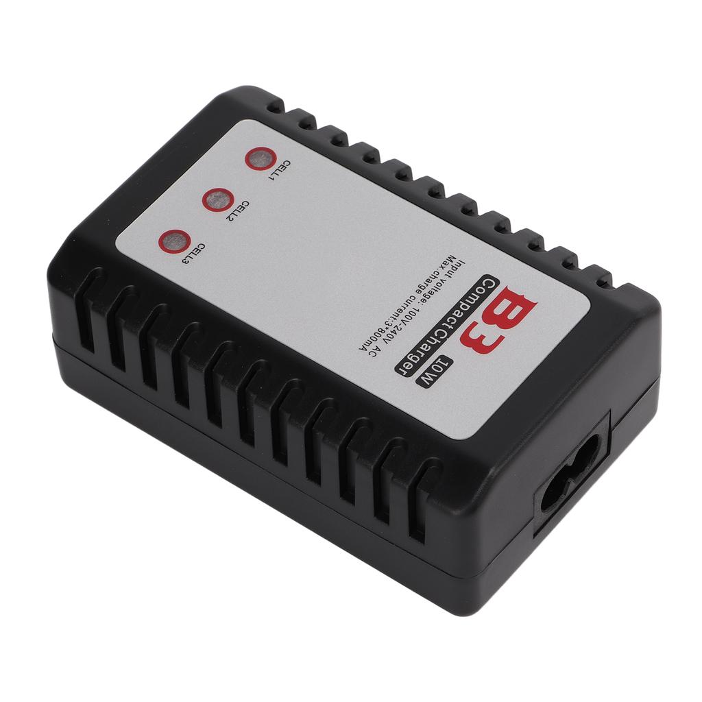 10W Balance Charger 7.4V 11.1V 2S 3S Fast Charging for RC Model Aircraft