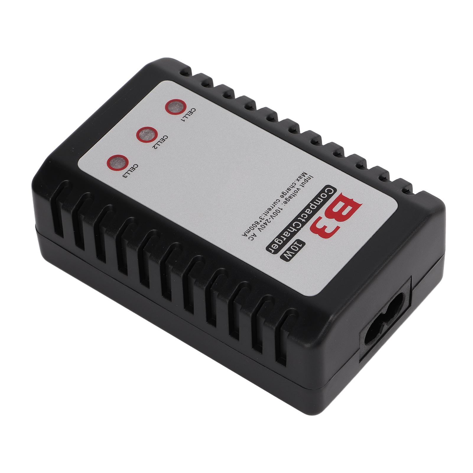 

10 Вт Балансувальний зарядний пристрій 7.4 В 11.1 В 2S 3S Швидка зарядка для авіамоделей