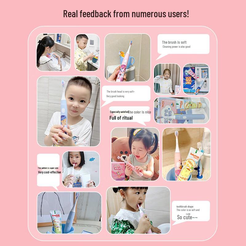 Saky Kids Sonic Electric Toothbrush