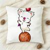 FFinal Fantasy Moogle FF VI Doublesided Printed Square Decorative Cushion Cover for Sofa Living Room Home Decor