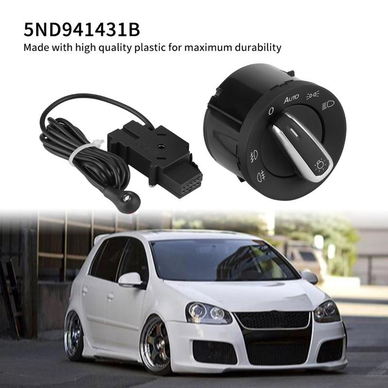 5ND941431BXSH 5ND941431B Car Headlight  Control&amp Sensor Moduel for MK5 MK6 B6  2005‑2012 Car HeadLight Control