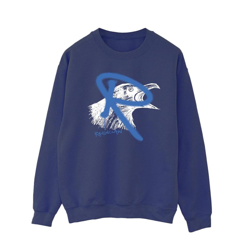 Harry Potter Mens Ravenclaw Pop Spray Sweatshirt