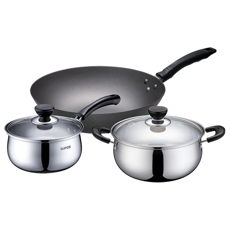 SUPOR Gusseisen Kochgeschirr-Set