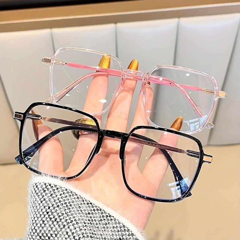 5pcs Anti Blue Light Glasses Classic Women Removable Lenses Anti Radiation Eyeglass for Men and Women