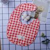 6-Layer Cotton Baby Bib - 360° Absorbent Gauze, Korean Style