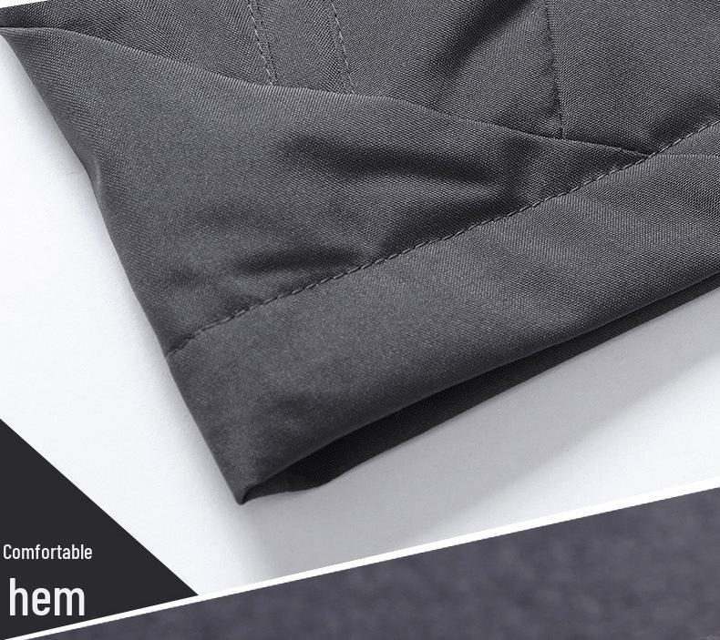 Men's Spring/Autumn Versatile Detachable Hooded Windbreaker Jacket