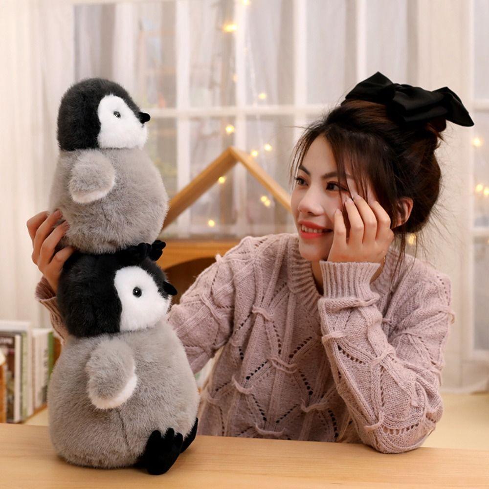 PP Cotton Stuffed Small Penguin Doll Fluffy Penguin Plush Doll Children Girls Boys