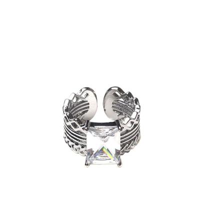 Glammuse [23Fall] Square Crystal Ring